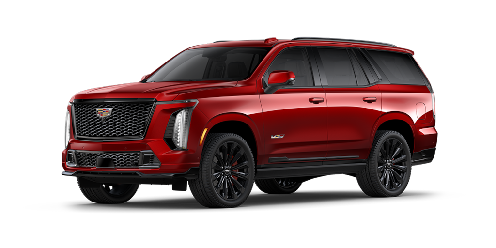 Cadillac Escalade -V 2026 versión SUV color Radiant Red Metallic