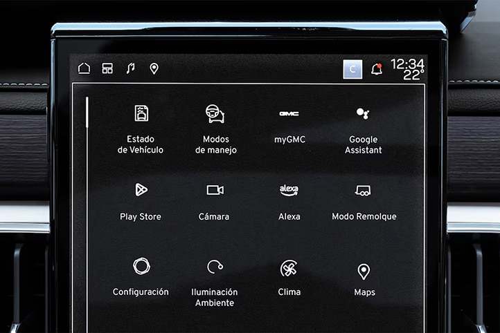 Google integrado en GMC Acadia 2026
